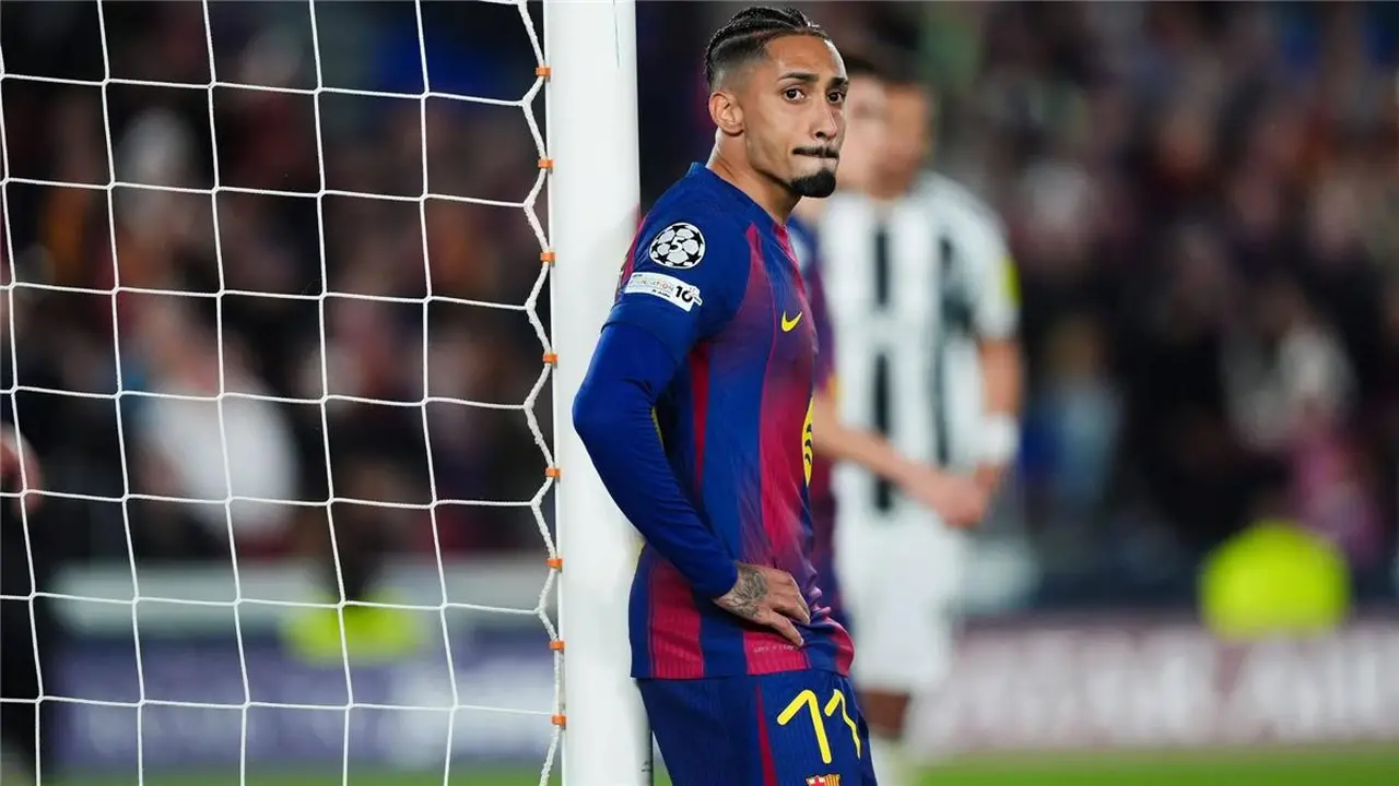 تفاصيل إصابة رافينها ومدة غيابه عن صفوف نادي برشلونة في الفترة المقبلة